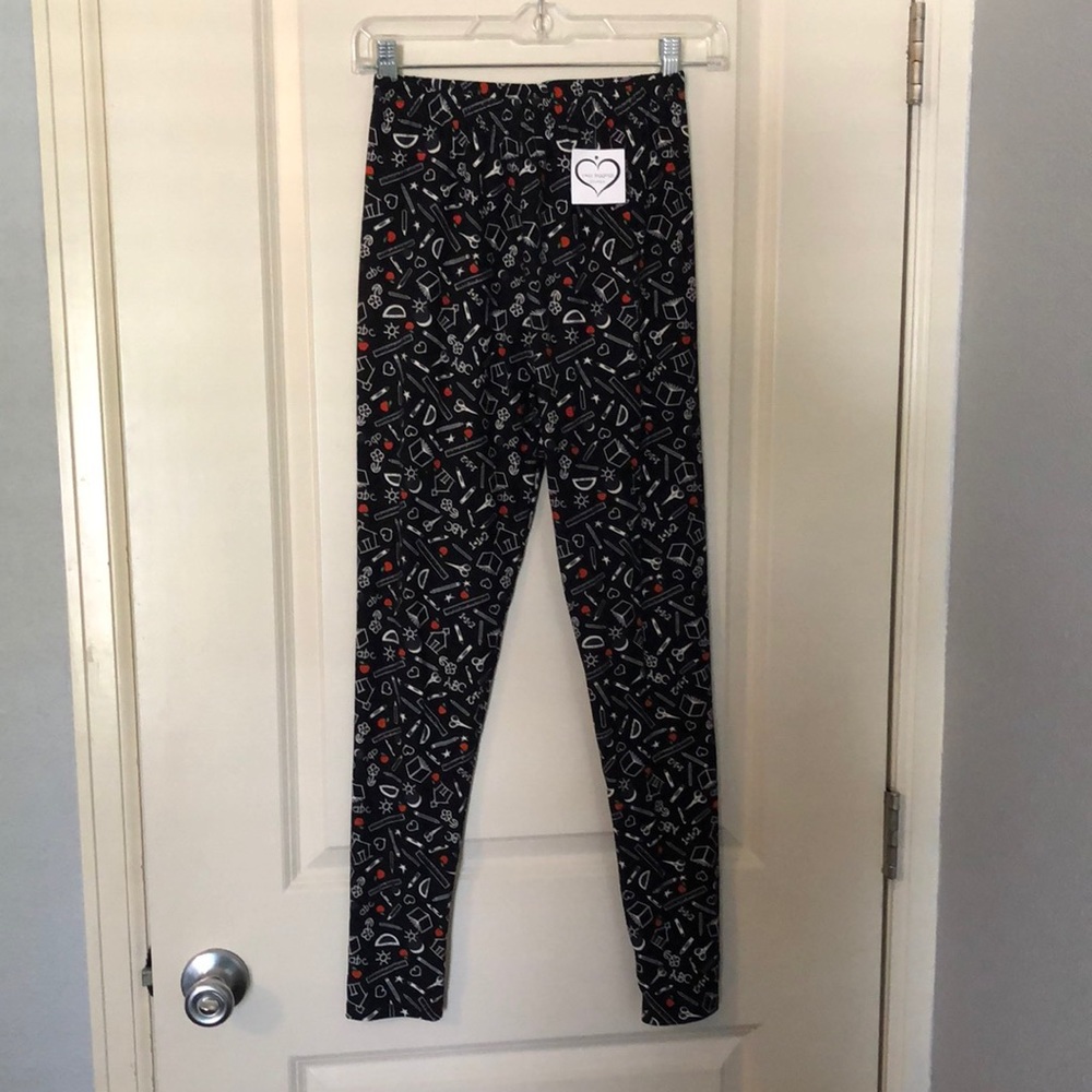 Teacher leggings, brand new with tags
